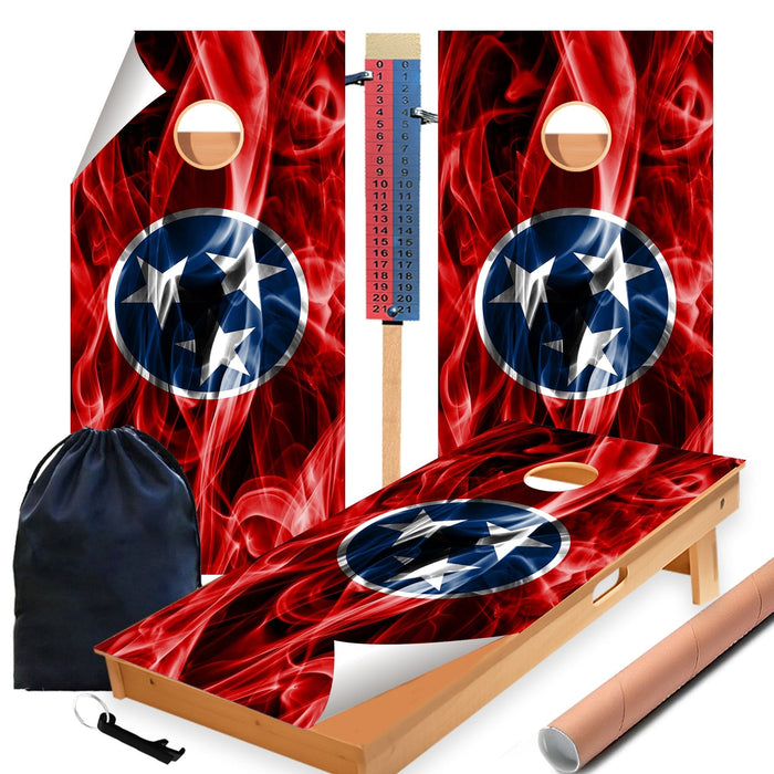 Tennessee Cornhole Boards Wraps (Set of 2)