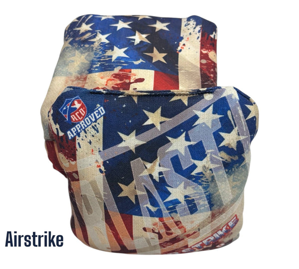 Cornhole Bag USA Themed - All Series Avail ACO Approved.