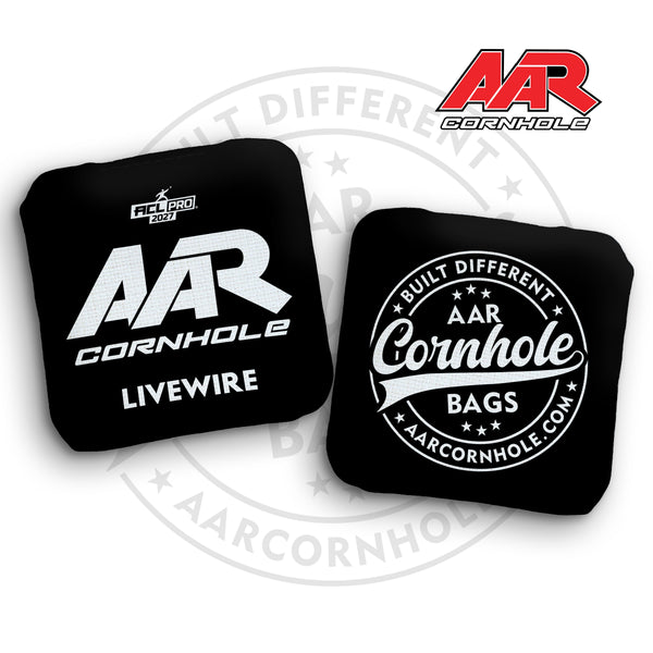2027 AAR Livewire Cornhole Bags - Broadcast Edition - ACL Pro Stamped - SET OF 4