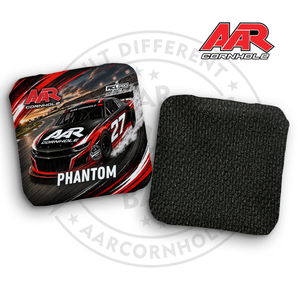 2027 AAR Phantom Cornhole Bags - Racecar Edition - ACL Pro Stamped - SET OF 4