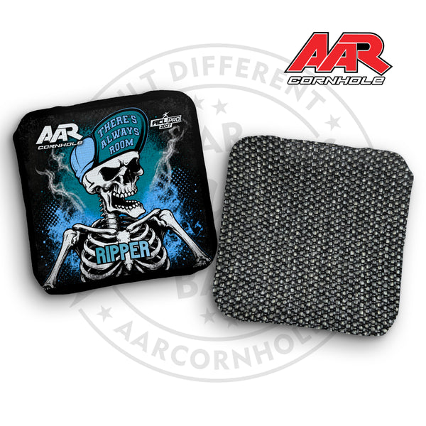 2027 AAR Ripper Cornhole Bags - Skeleton Edition - ACL Pro Stamped - SET OF 4