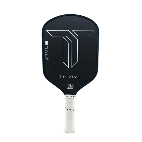 Pickleball Paddle 115 (Light) AZUL 16mm (POWER SERIES) Includes lead weights, key chain, and weight card. Recommended swing weight (116-117).