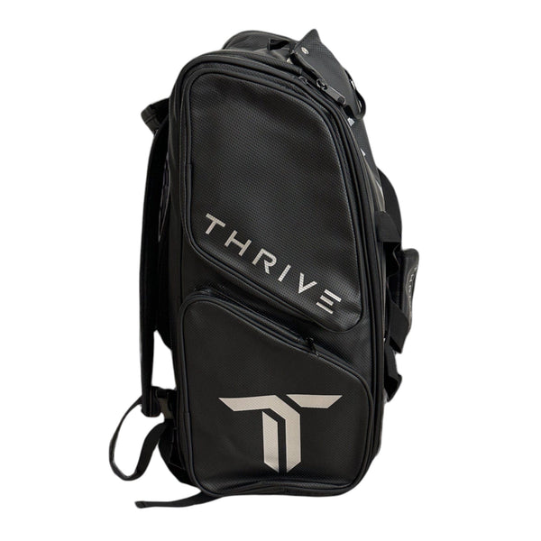 Pickleball Bag Black Elite Pro Tour Bag w/shoe bag- BLACK