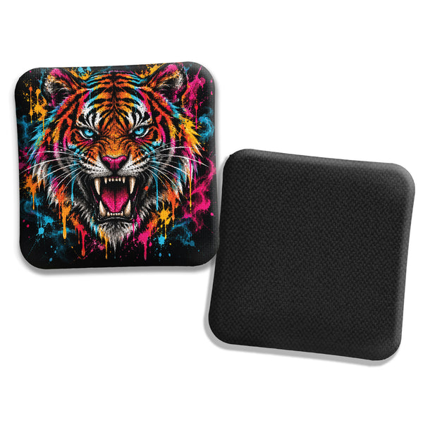 Hybrid Carpet Cornhole Bags - Speed Profile 5/8 - Tiger