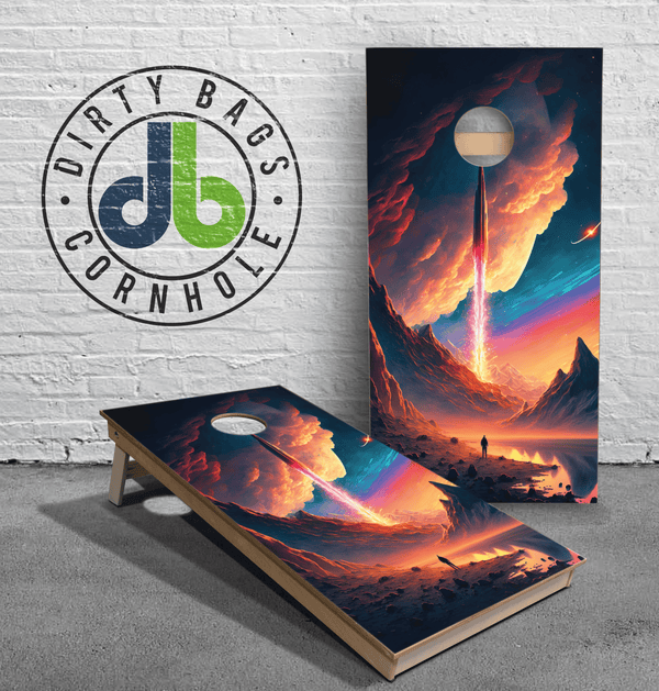 boards Professional Cornhole Boards - Rocket Launch V1