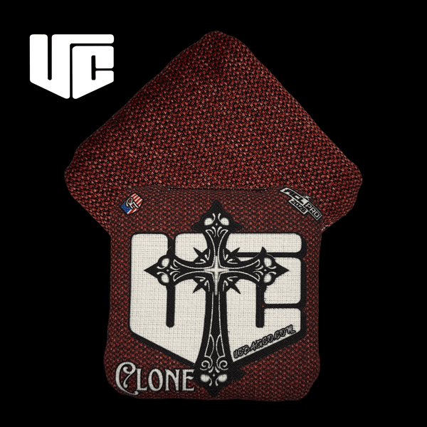 CornHole bags Light 2026 CLONE CROSS Red
