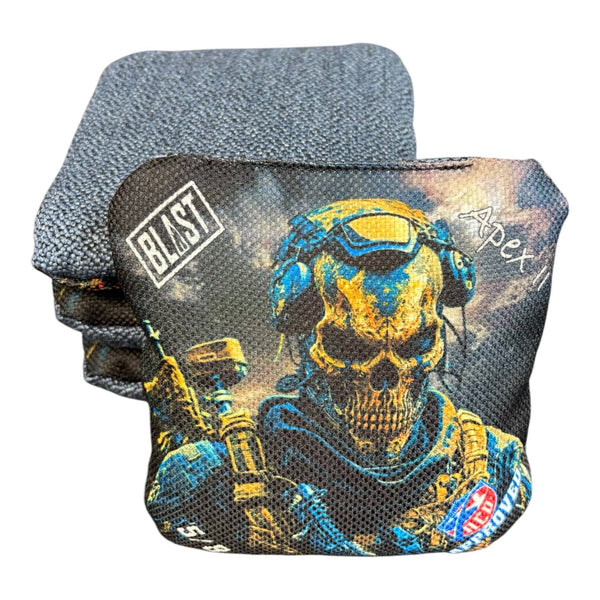 Cornhole Bag Apex II (5/8) Death Soldier - ACO Approved