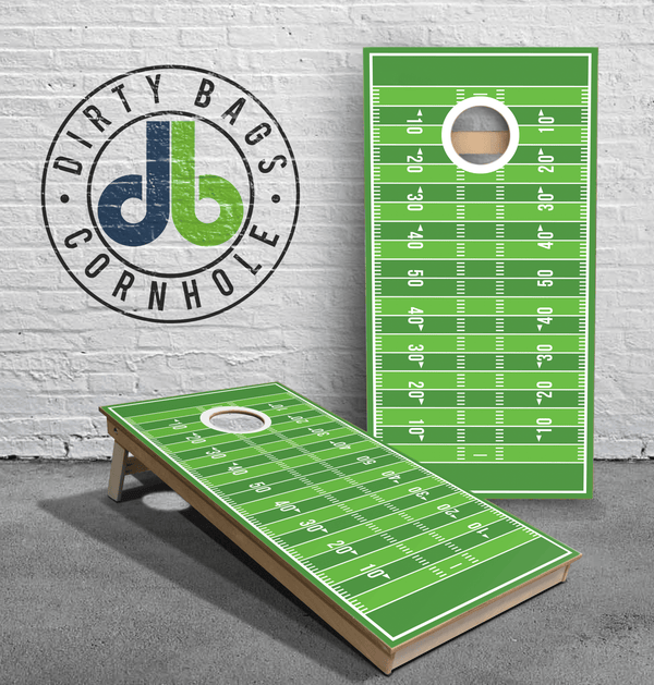 boards Football Themed Cornhole Boards