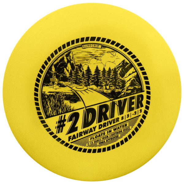 Golf Disc Lightning Sure Grip #2 Driver Fairway Driver Golf Disc