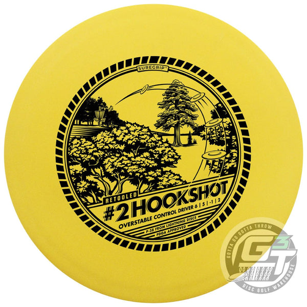 Golf Disc Lightning Sure Grip #2 Hookshot Fairway Driver Golf Disc