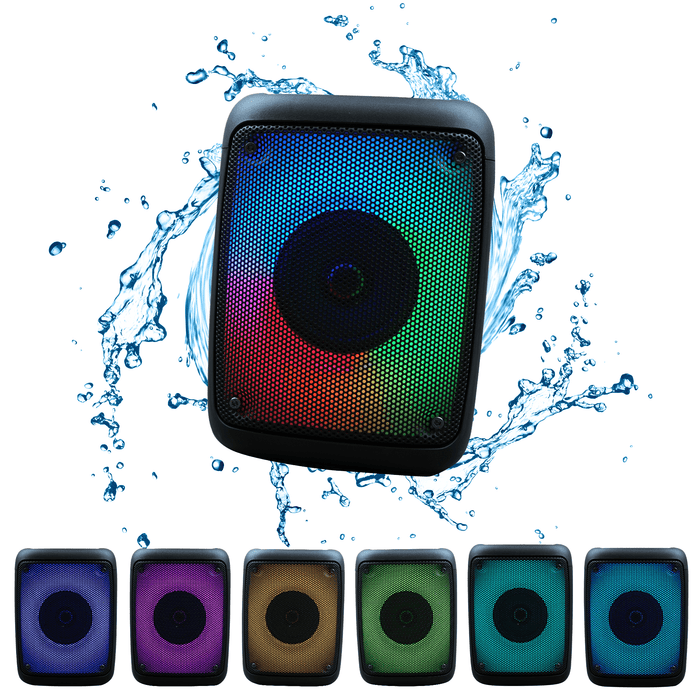 Single 3'' Portable Wireless LED Bluetooth Speaker