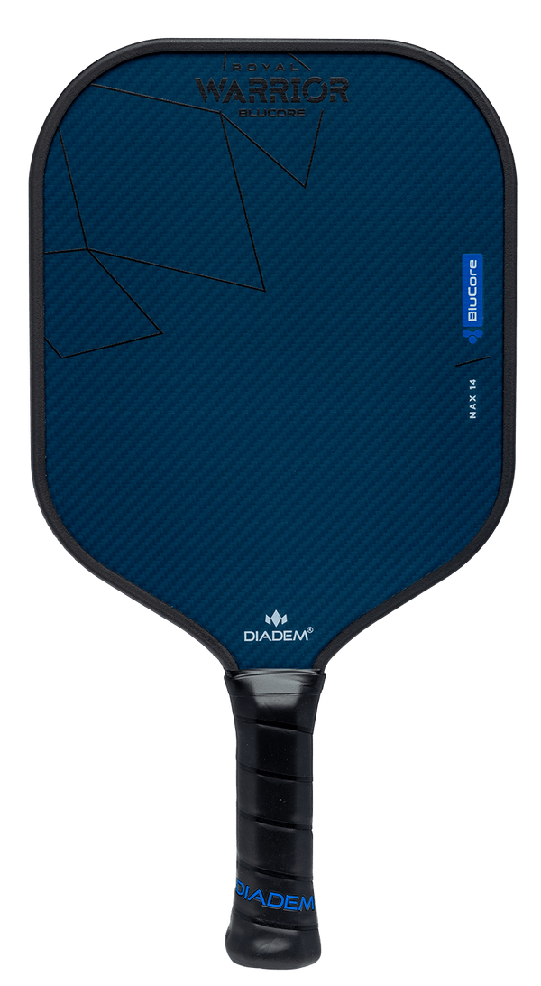 Pickleball Paddle Diadem ROYAL Warrior BluCore MAX 14MM