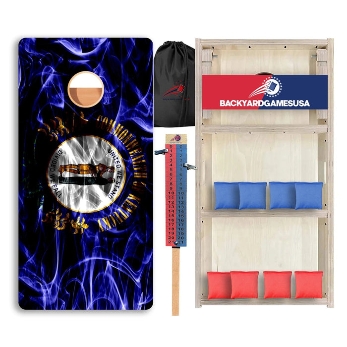Kentucky Windy Flag Professional Cornhole Boards