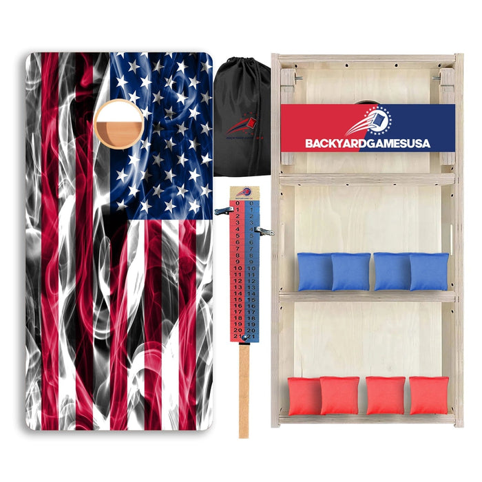 Smoke Flag Professional Cornhole Boards