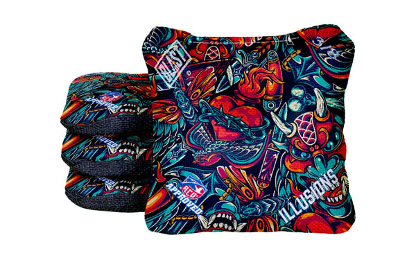 custom pro cornhole bags Tattoo Flash- All Series/Speeds Available. ACO Stamped.