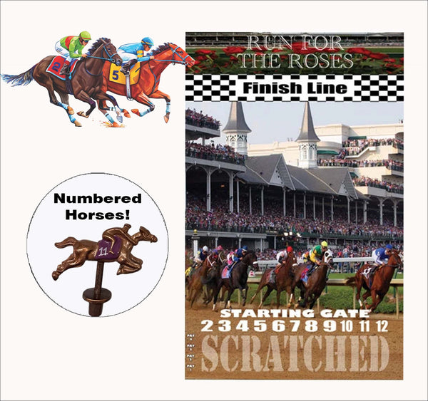 Kentucky Derby Horse Race Game – "The Turn" Theme