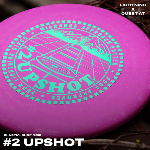 Lightning Sure Grip #2 Upshot Putter Golf Disc