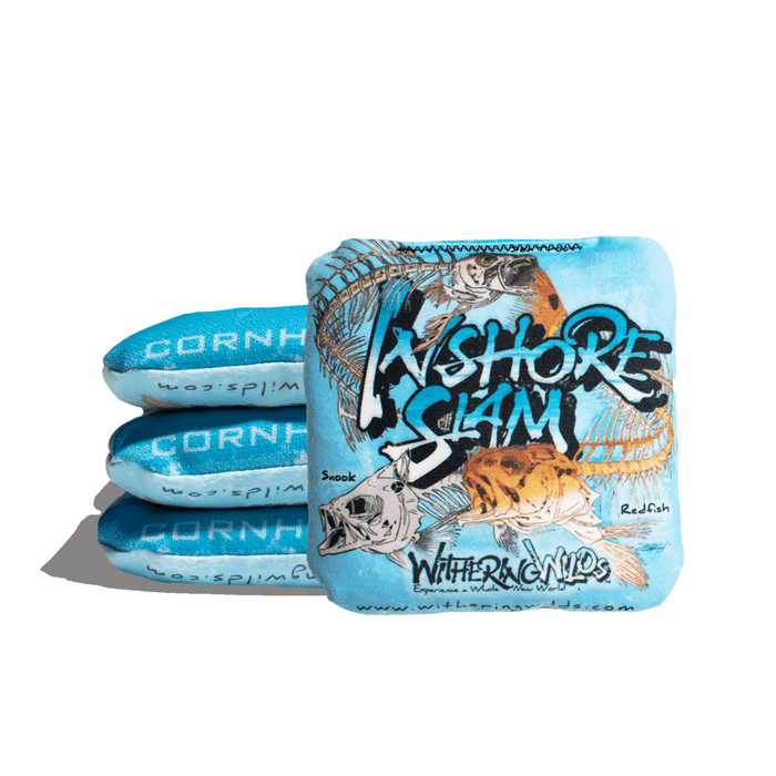 Cornhole Bags World Series of Cornhole 6-IN Professional Cornhole Bag Rapter - Inshore Slam