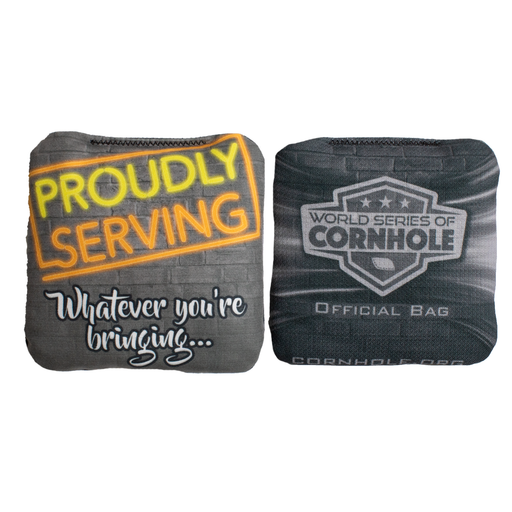 Cornhole Bags 6-IN Professional Cornhole Bag Rapter - Proudly Serving