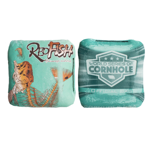 Cornhole Bags 6-IN Professional Cornhole Bag Rapter - Redfish