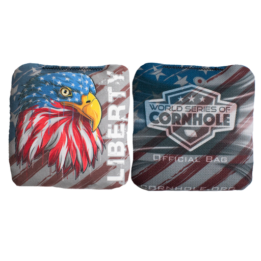 Cornhole Bags 6-IN Professional Cornhole Bag Rapter - American Eagle Drip