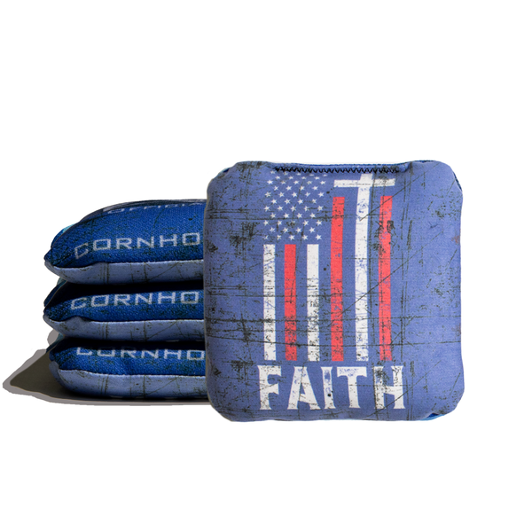 Faith Flag - 6 Inch WSOC Official Pro Cornhole Bags