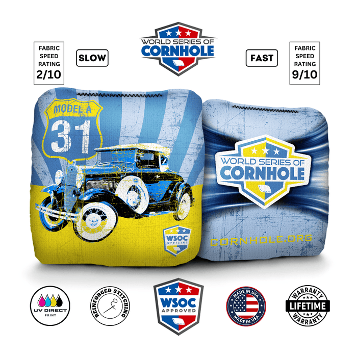 Cornhole Bags World Series of Cornhole 6-IN Professional Cornhole Bag Rapter - 31' Model A