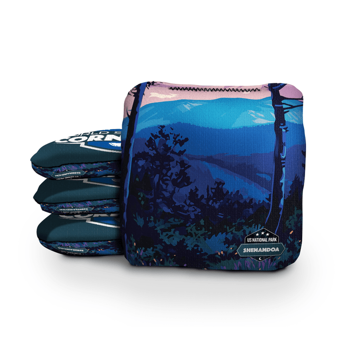 Cornhole Bags World Series of Cornhole 6-IN Professional Cornhole Bag Rapter - Shenandoah National Park