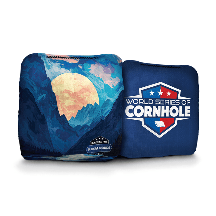 Cornhole Bags World Series of Cornhole 6-IN Professional Cornhole Bag Rapter - Kenai Fjords National Park