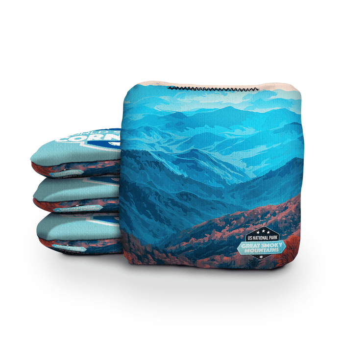 Cornhole Bags World Series of Cornhole 6-IN Professional Cornhole Bag Rapter - Great Smoky Mountains National Park