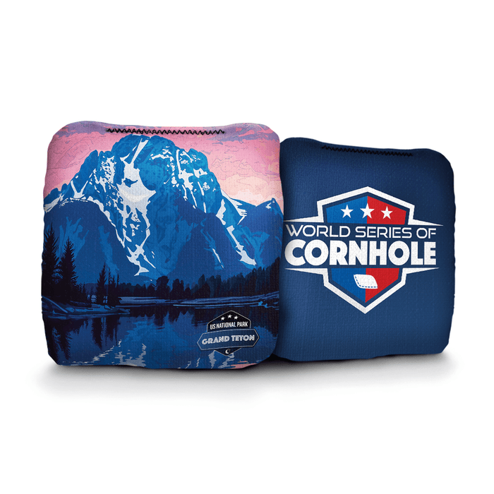 Cornhole Bags World Series of Cornhole 6-IN Professional Cornhole Bag Rapter - Grand Teton National Park