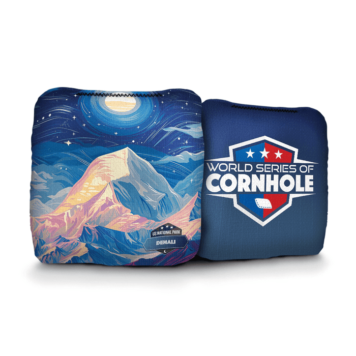 Cornhole Bags World Series of Cornhole 6-IN Professional Cornhole Bag Rapter - Denali National Park
