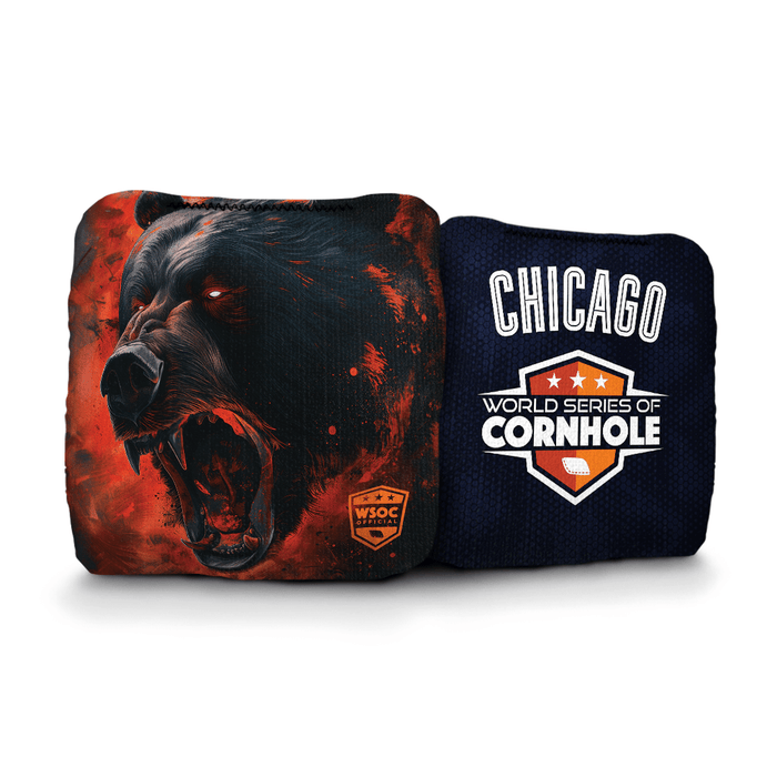 World Series of Cornhole 6-IN Professional Cornhole Bag Rapter - Chicago