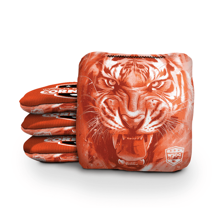 Cornhole Bags World Series of Cornhole 6-IN Professional Cornhole Bag Rapter - Cincinnati Bengals