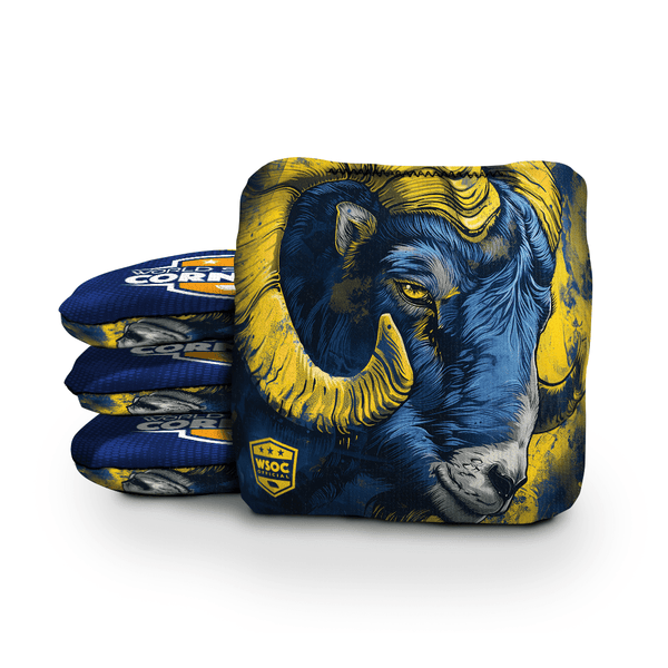 Cornhole Bags World Series of Cornhole 6-IN Professional Cornhole Bag Rapter - Los Angeles Rams