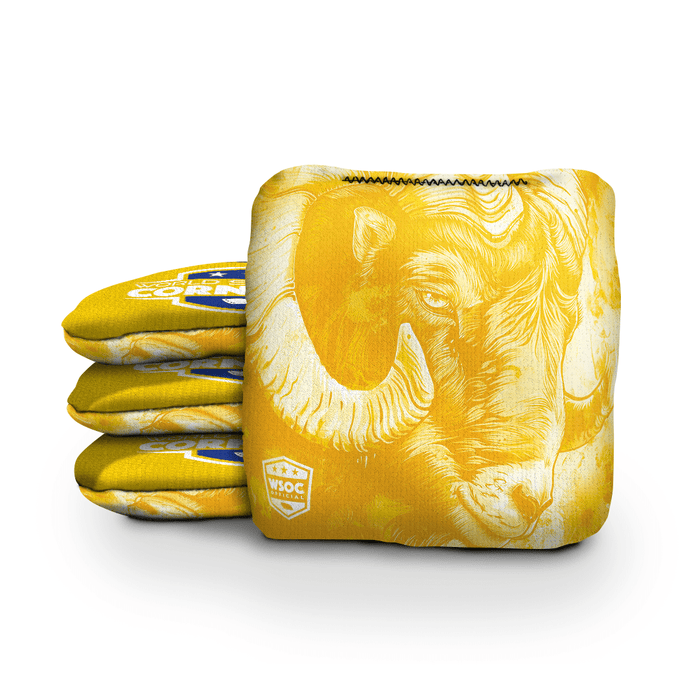 Cornhole Bags World Series of Cornhole 6-IN Professional Cornhole Bag Rapter - Los Angeles Rams