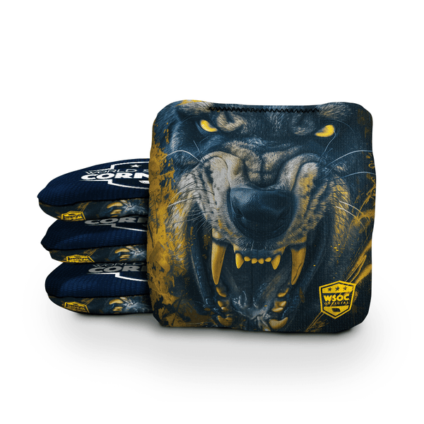 Cornhole Bags World Series of Cornhole 6-IN Professional Cornhole Bag Rapter - Michigan Wolverines
