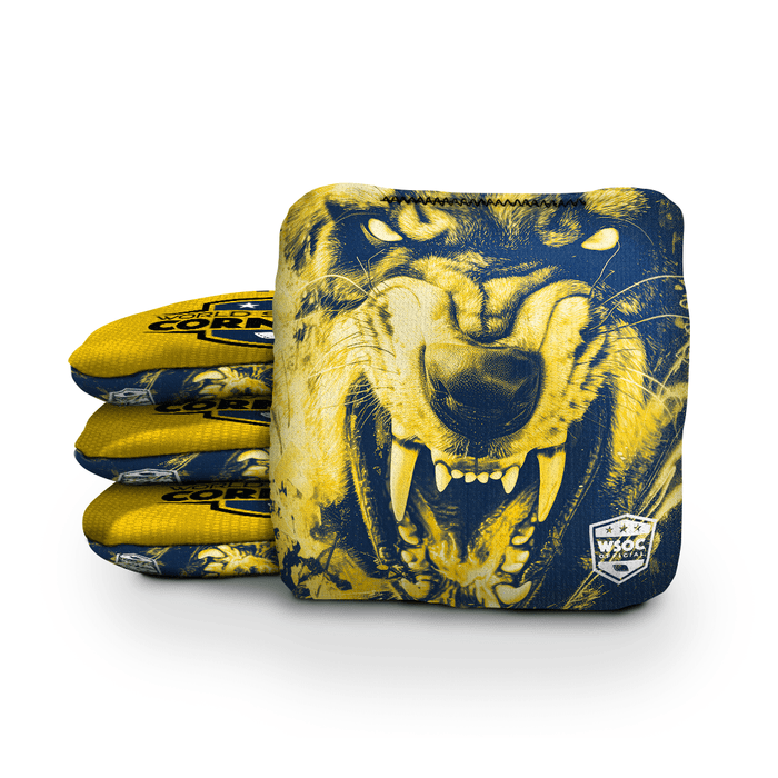 Cornhole Bags World Series of Cornhole 6-IN Professional Cornhole Bag Rapter - Michigan Wolverines