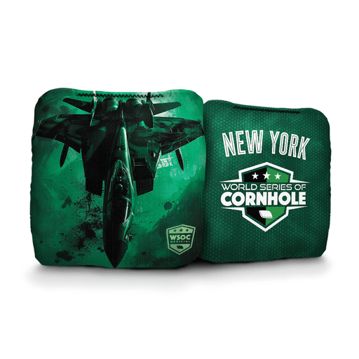 Cornhole Bags World Series of Cornhole 6-IN Professional Cornhole Bag Rapter - New York Jets
