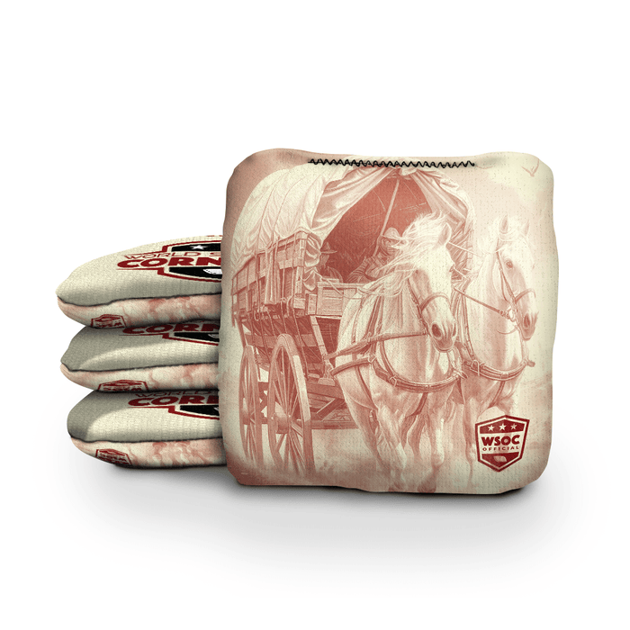 Cornhole Bags World Series of Cornhole 6-IN Professional Cornhole Bag Rapter - Oklahoma Sooners