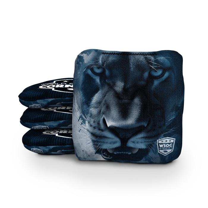 Cornhole Bags White World Series of Cornhole 6-IN Professional Cornhole Bag Rapter - Penn State Nittany Lions
