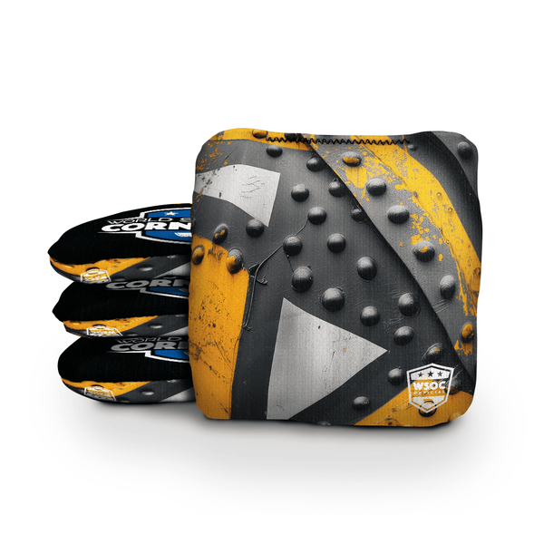 Cornhole Bags World Series of Cornhole 6-IN Professional Cornhole Bag Rapter - Pittsburgh Steelers