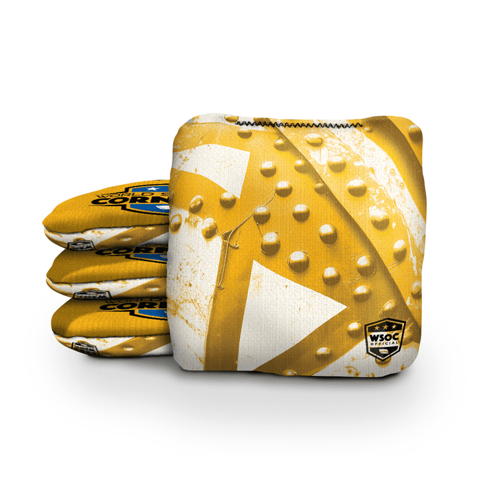Cornhole Bags World Series of Cornhole 6-IN Professional Cornhole Bag Rapter - Pittsburgh Steelers
