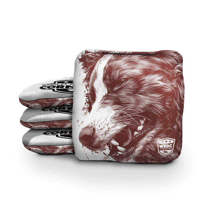 Cornhole Bags World Series of Cornhole Official 6-IN Professional Cornhole Bag Rapter - Texas A&M Aggies