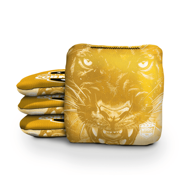 Cornhole Bags World Series of Cornhole 6-IN Professional Cornhole Bag Rapter - Pitt Panthers