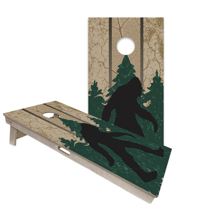 Cornhole Boards World Series of Cornhole Official 2' x 4' Professional Cornhole Board Runway 2402P - Wilderness Sasquatch