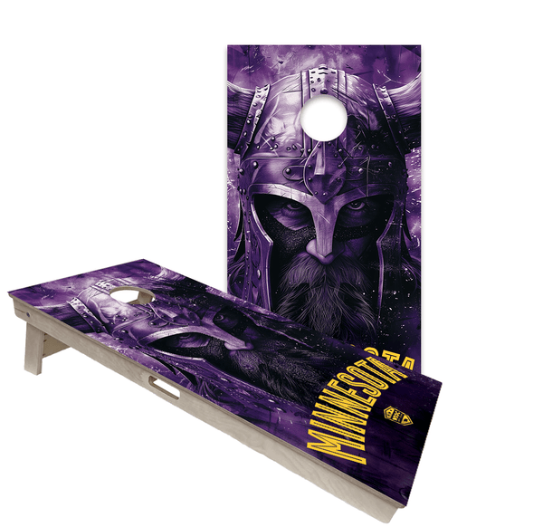 Cornhole Boards World Series of Cornhole Official 2' x 4' Professional Cornhole Board Runway 2402P - Minnesota Vikings