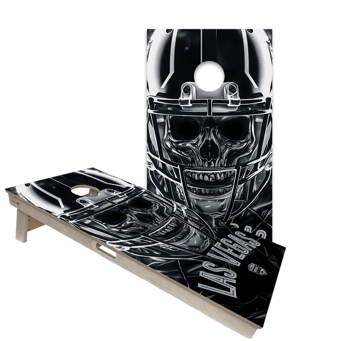 Cornhole Boards World Series of Cornhole Official 2' x 4' Professional Cornhole Board Runway 2402P - Las Vegas Raiders