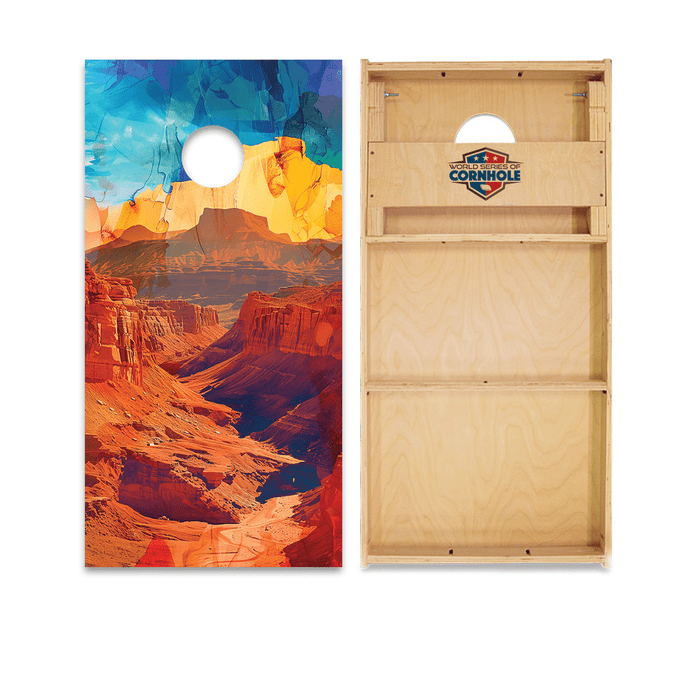 Cornhole Boards World Series of Cornhole Official 2' x 4' Professional Cornhole Board Runway 2402P - Capitol Reef National Park