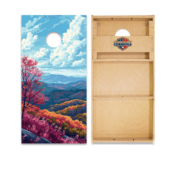 Cornhole Boards World Series of Cornhole Official 2' x 4' Professional Cornhole Board Runway 2402P - Shenandoah National Park